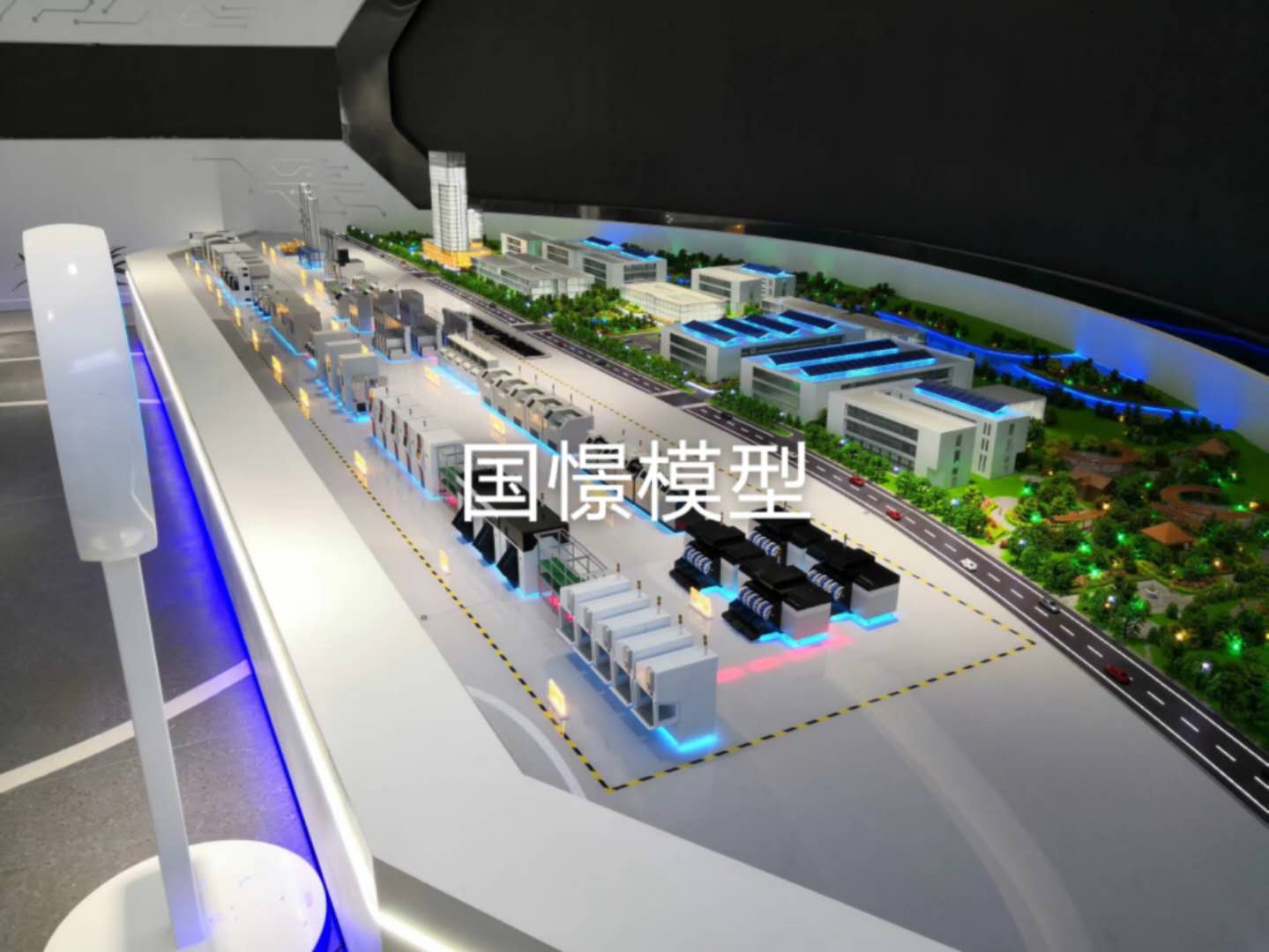 无为市建筑模型