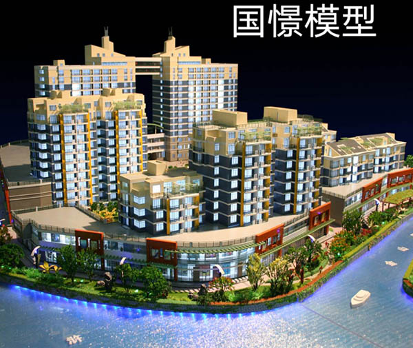 无为市建筑模型
