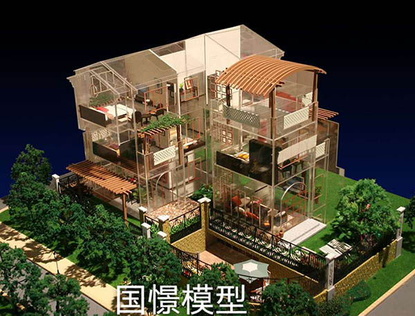 无为市建筑模型
