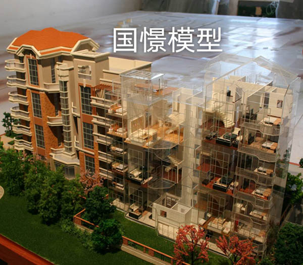 无为市建筑模型