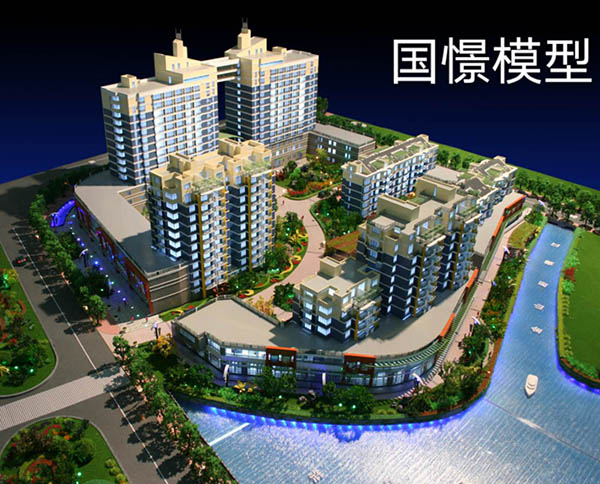 无为市建筑模型