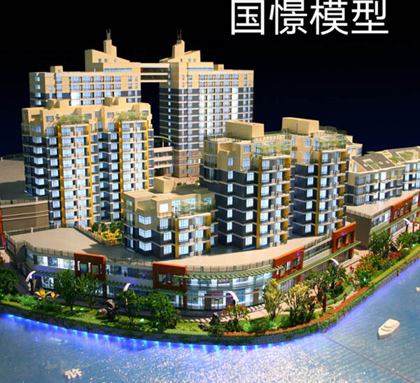 无为市建筑模型