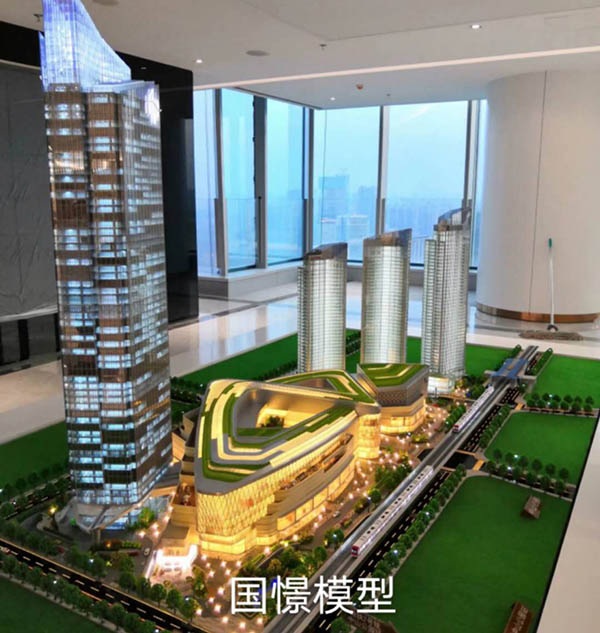 无为市建筑模型