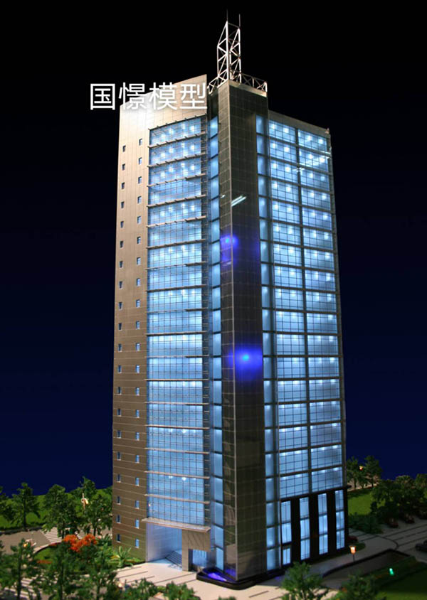 无为市建筑模型