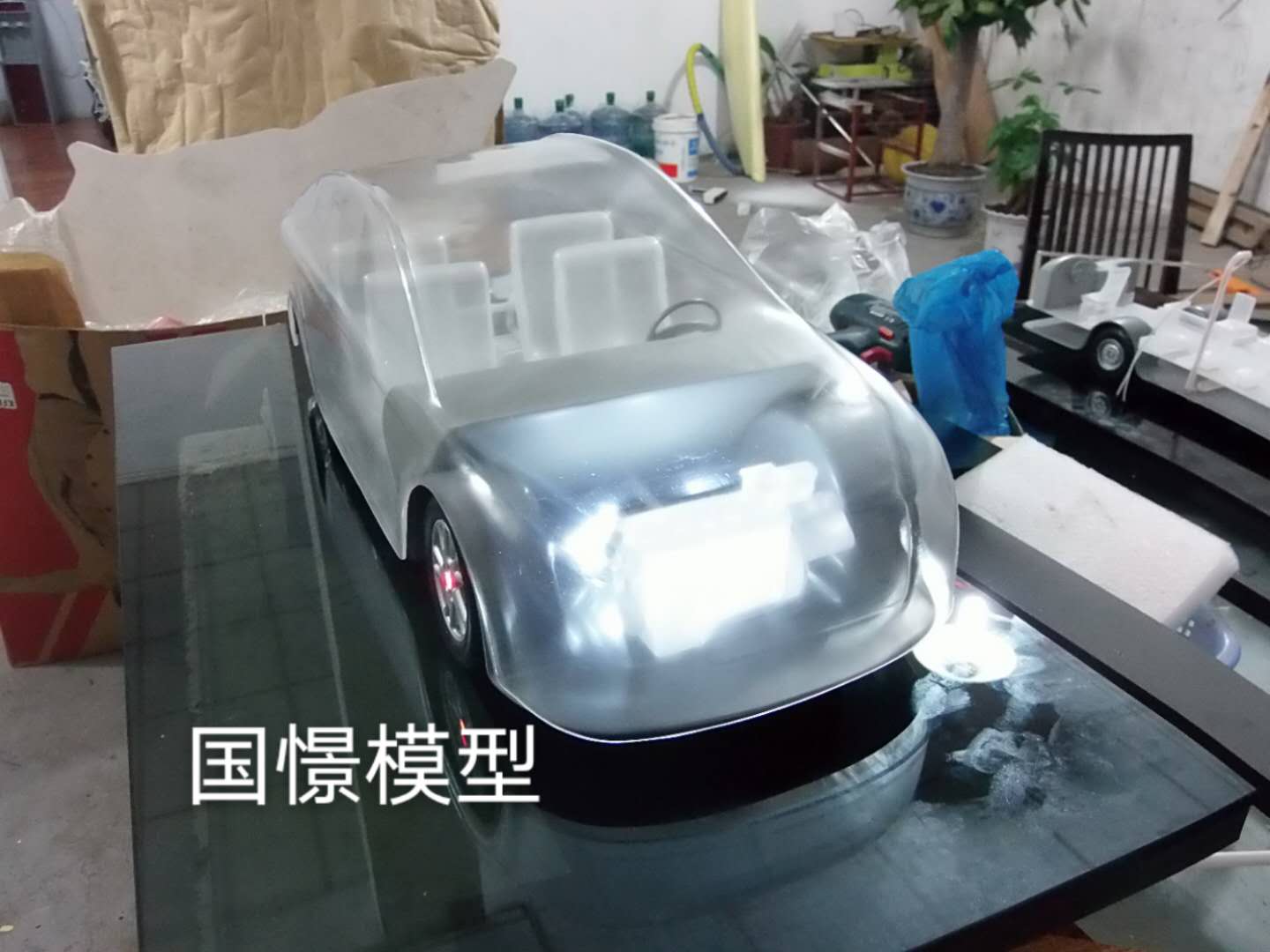 无为市透明车模型